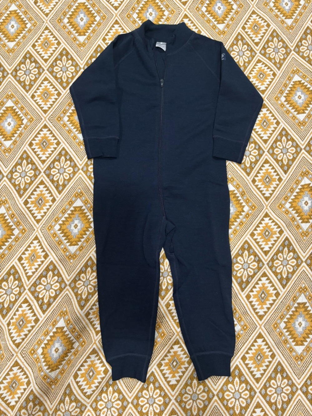 Polarn O. Pyret Thermal One-Piece Base Layer Suit | Navy | Size 1.5-2Y (92)